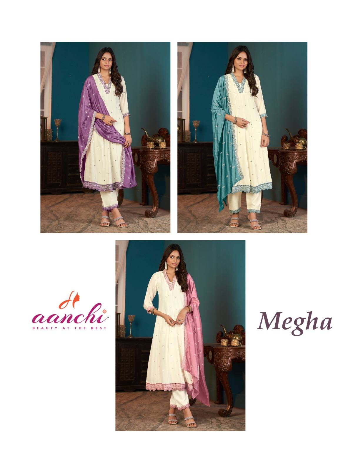 Aanchi megha flair wholesale kurti shop near me